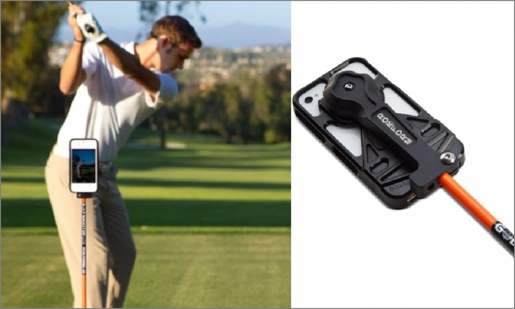 Phone stand for golfers