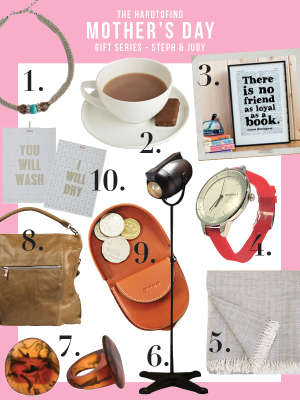 Judy's stylish gift picks. (Tim Tam slam optional but recommended.)