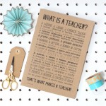 Notebook gift for teachers