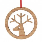 Wooden Christmas tree decoration