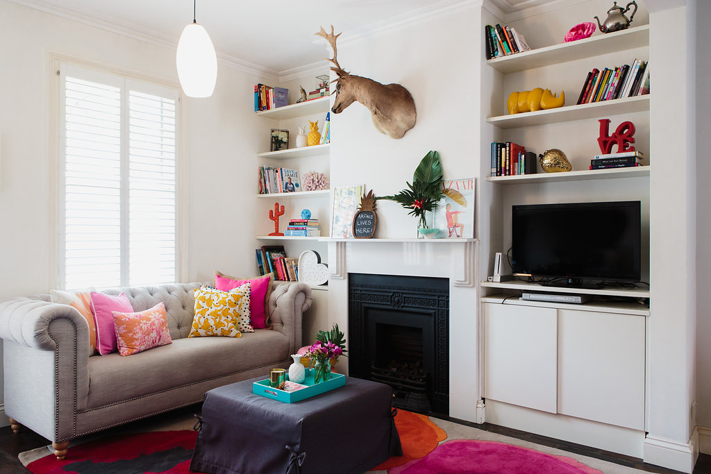 Images from a redecorated apartment in Surry Hills